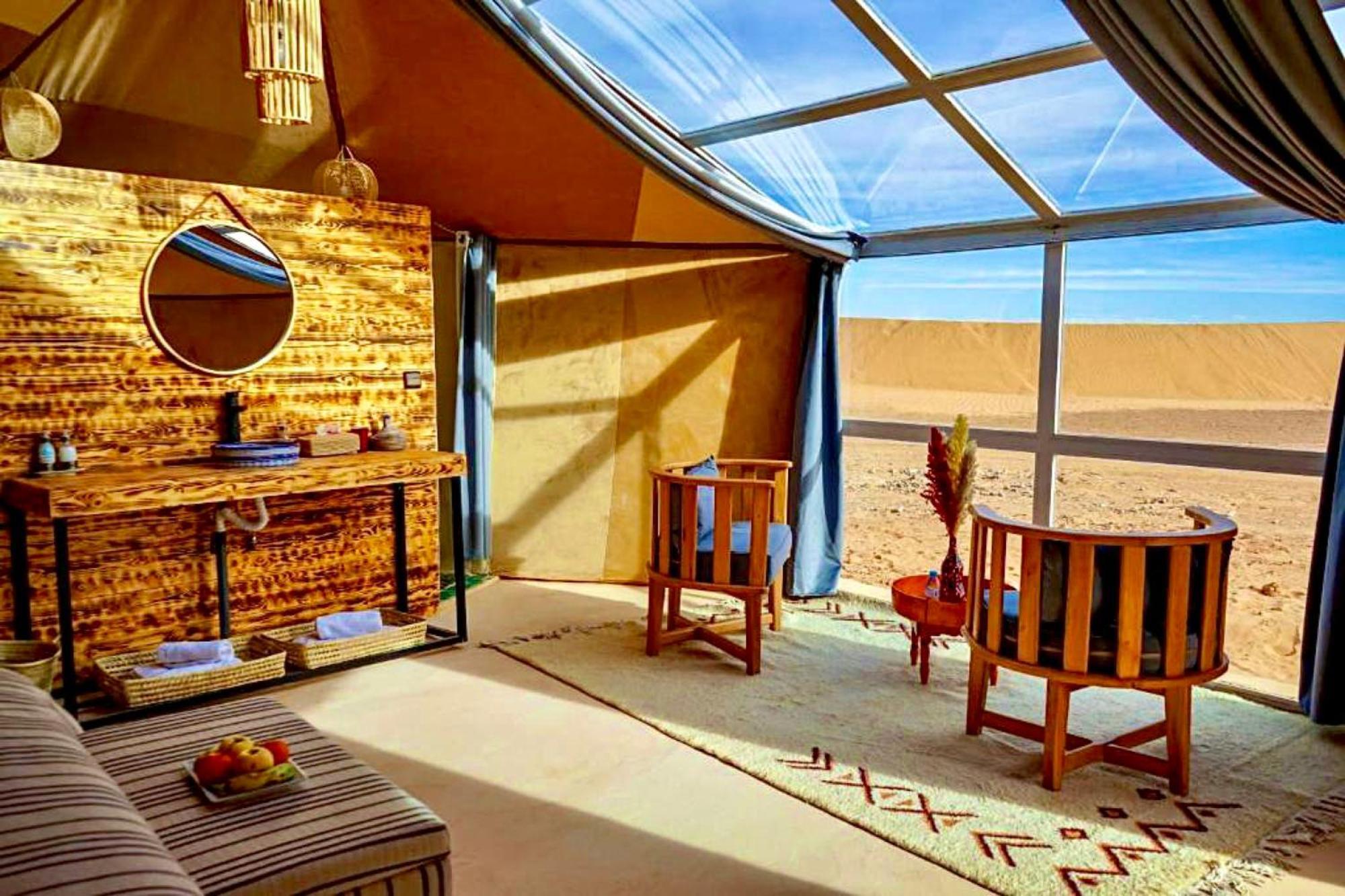 Hotel Sky View Camp à Merzouga Extérieur photo