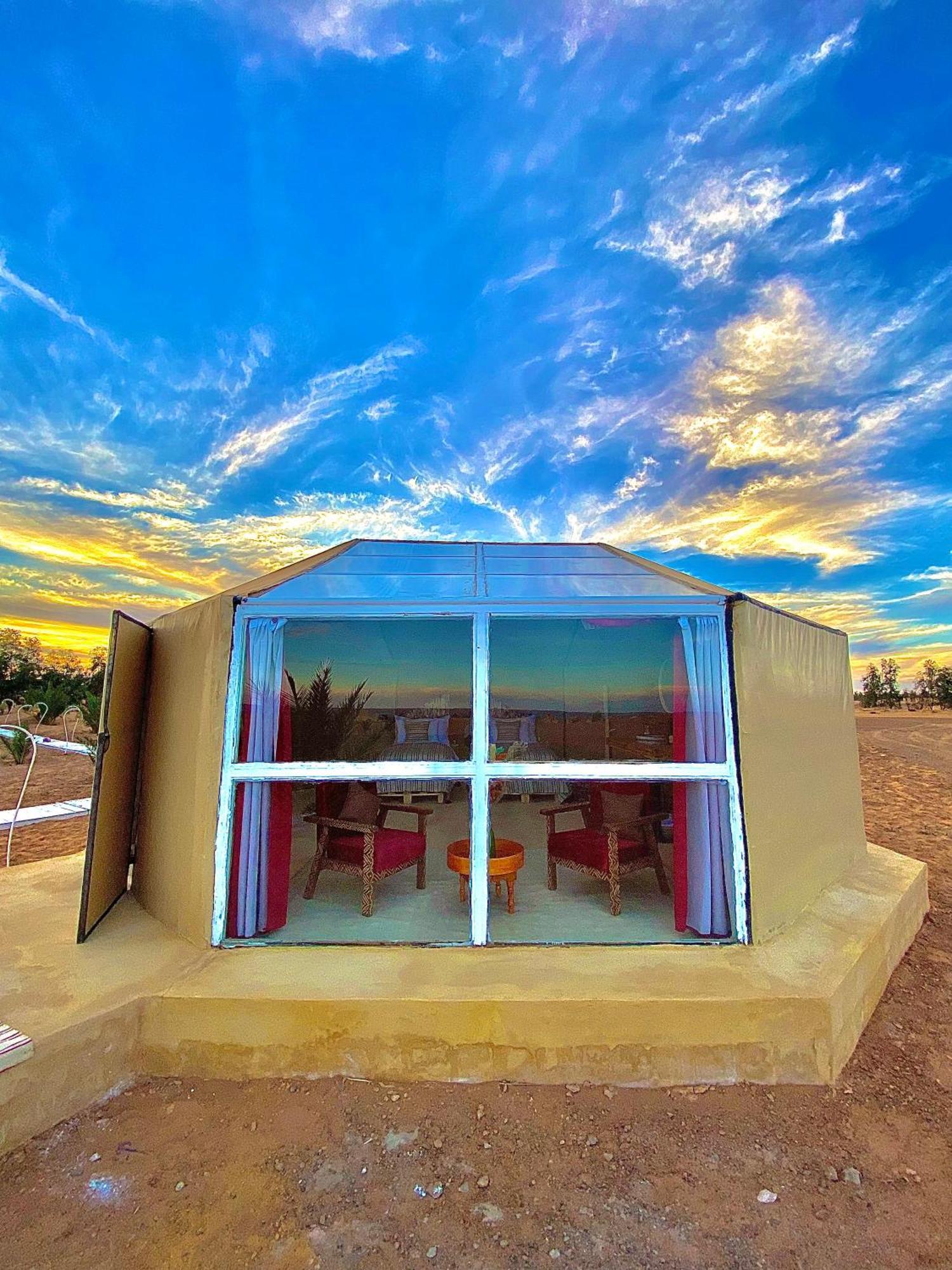 Hotel Sky View Camp à Merzouga Extérieur photo